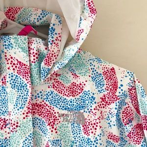 Brand new The North Face girl rainwear jacket